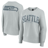 Seattle Seahawks Women's Elements Pullover Sweatshirt - Gray discount