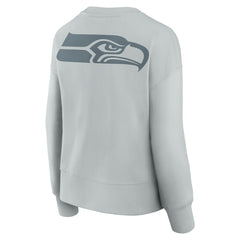 Seattle Seahawks Women's Elements Pullover Sweatshirt - Gray discount