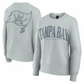 Tampa Bay Buccaneers Women's Elements Pullover Sweatshirt - Gray sale