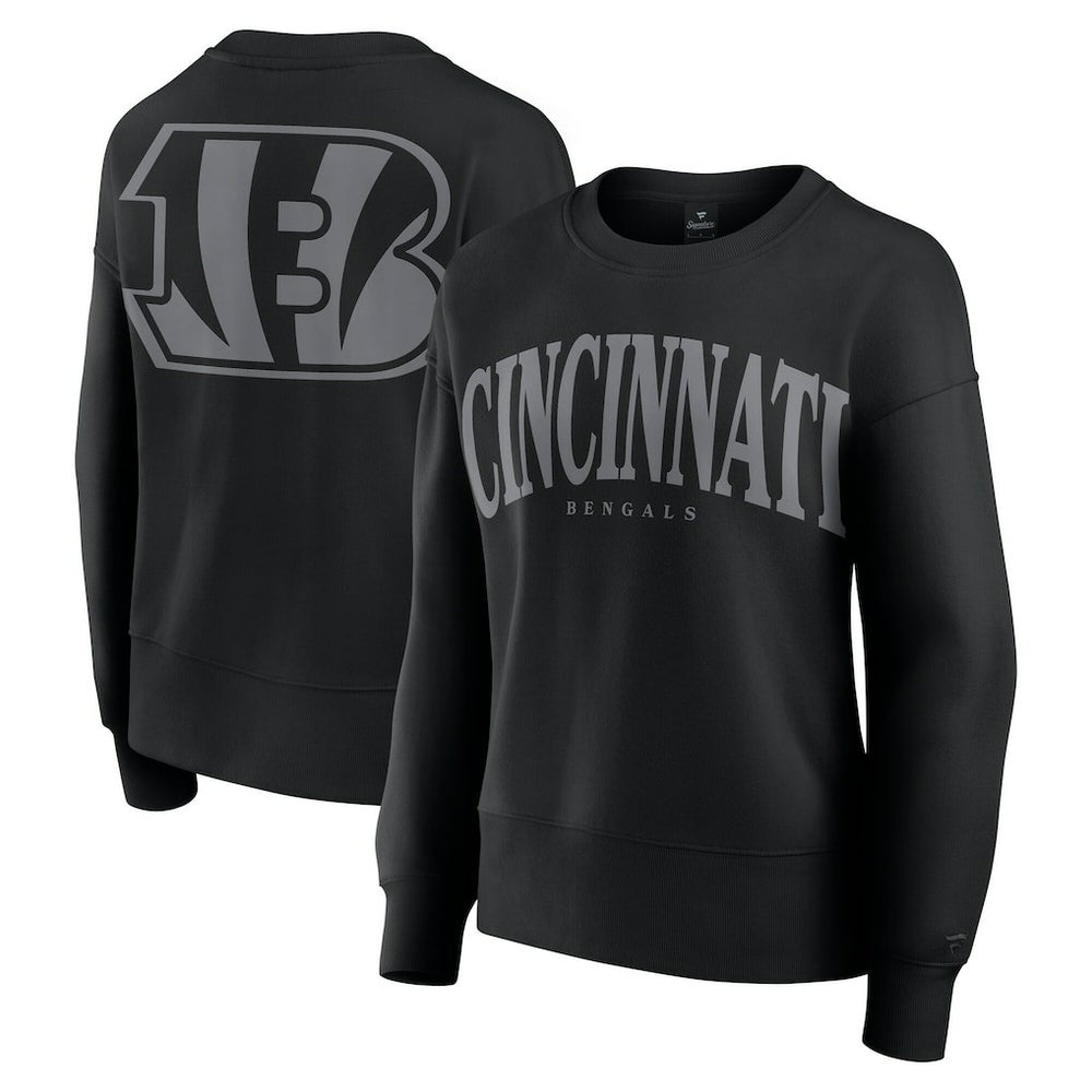 Cincinnati Bengals Women's Elements Pullover Sweatshirt - Black for sale
