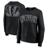 Cincinnati Bengals Women's Elements Pullover Sweatshirt - Black for sale
