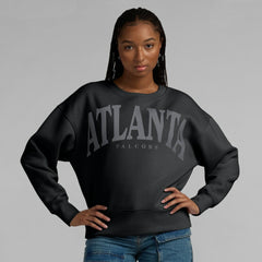 Atlanta Falcons Women's Elements Pullover Sweatshirt - Black online