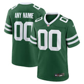 New York Jets Custom Game Jersey - Legacy Green outlet