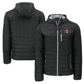 San Francisco Giants Cutter & Buck Cooperstown Collection Rainier Primaloft Eco Full-Zip Hooded Jacket Black