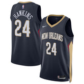 Jordan Hawkins New Orleans Pelicans Unisex Swingman Jersey - Icon Edition - Navy on sale