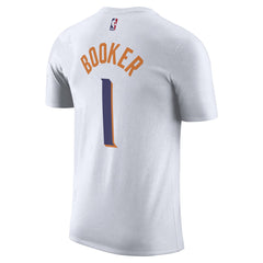 Devin Booker Phoenix Suns 2023/24 Association Name & Number T-Shirt - White sale