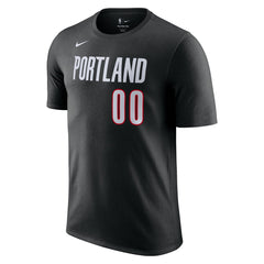 Scoot Henderson Portland Trail Blazers Icon Edition Name & Number T-Shirt - Black sale