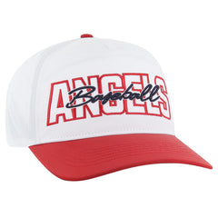 Los Angeles Angels Lineman Hitch Adjustable Hat White