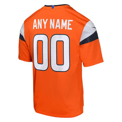 Denver Broncos Youth Mile High Collection Custom Game Jersey - Orange discount
