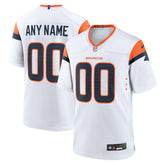 Denver Broncos Mile High Collection Custom Game Jersey - White for sale