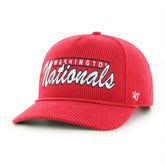 Washington Nationals Corduroy Hitch Adjustable Hat Red