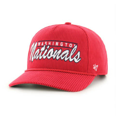 Washington Nationals Corduroy Hitch Adjustable Hat Red