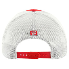 Washington Nationals Downburst Trucker Adjustable Hat Red