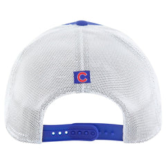 Chicago Cubs Downburst Trucker Adjustable Hat Royal