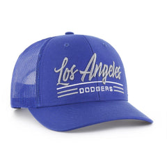Los Angeles Dodgers Garner Trucker Adjustable Hat Royal