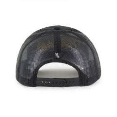 Chicago White Sox Garner Trucker Adjustable Hat Black