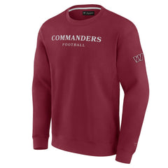 Washington Commanders Unisex Elements Unlimited Fleece Pullover Sweatshirt - Burgundy for sale