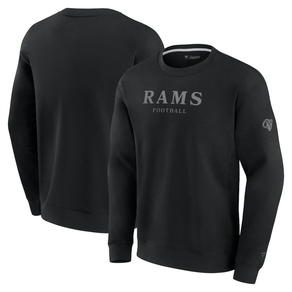 Los Angeles Rams Unisex Elements Unlimited Fleece Pullover Sweatshirt - Black cheap