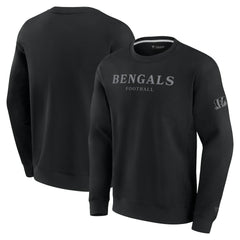 Cincinnati Bengals Unisex Elements Unlimited Fleece Pullover Sweatshirt - Black online