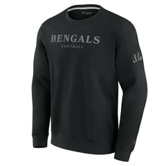 Cincinnati Bengals Unisex Elements Unlimited Fleece Pullover Sweatshirt - Black online
