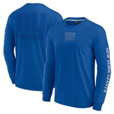 New York Giants Unisex Elements Strive Long Sleeve T-Shirt - Royal on sale