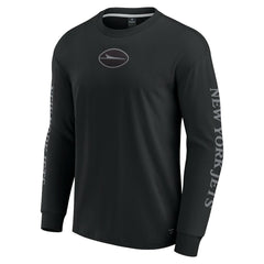 New York Jets Unisex Elements Strive Long Sleeve T-Shirt - Black on sale