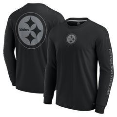 Pittsburgh Steelers Unisex Elements Strive Long Sleeve T-Shirt - Black sale