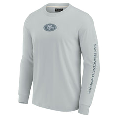 San Francisco 49ers Unisex Elements Strive Long Sleeve T-Shirt - Gray discount