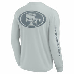 San Francisco 49ers Unisex Elements Strive Long Sleeve T-Shirt - Gray discount