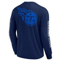 Tennessee Titans Unisex Elements Strive Long Sleeve T-Shirt - Navy sale
