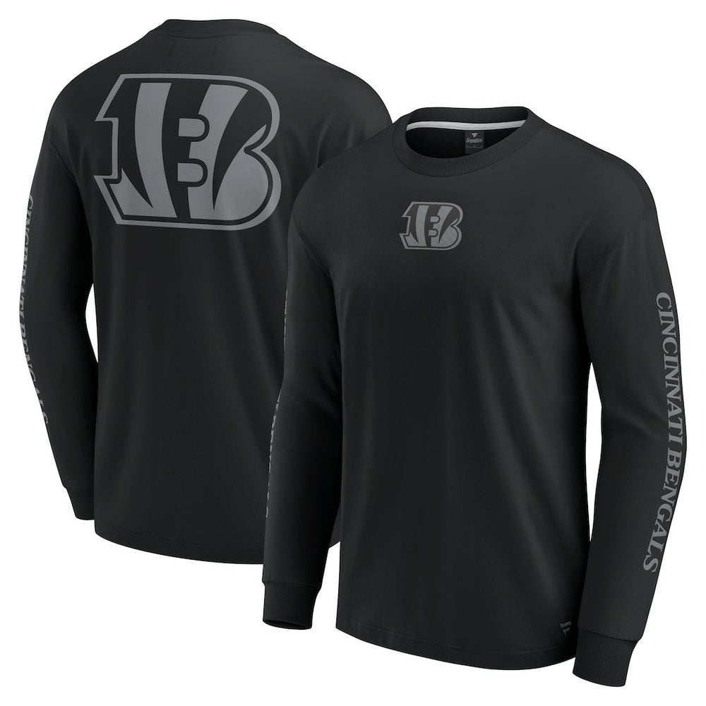 Cincinnati Bengals Unisex Elements Strive Long Sleeve T-Shirt - Black outlet