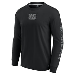 Cincinnati Bengals Unisex Elements Strive Long Sleeve T-Shirt - Black outlet