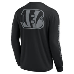 Cincinnati Bengals Unisex Elements Strive Long Sleeve T-Shirt - Black outlet