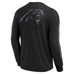 Carolina Panthers Unisex Elements Strive Long Sleeve T-Shirt - Black outlet