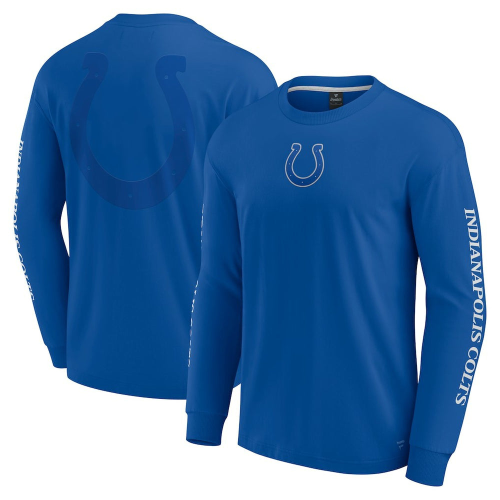 Indianapolis Colts Unisex Elements Strive Long Sleeve T-Shirt - Royal online