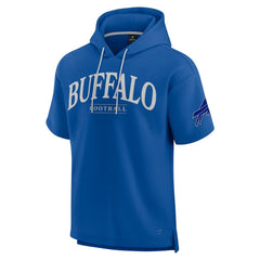 Buffalo Bills Unisex Elements Ready Short Sleeve Pullover Hoodie - Royal discount