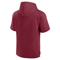 Arizona Cardinals Unisex Elements Ready Short Sleeve Pullover Hoodie - Cardinal sale