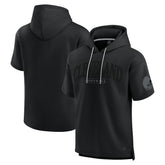 Cleveland Browns Unisex Elements Ready Short Sleeve Pullover Hoodie - Black for sale