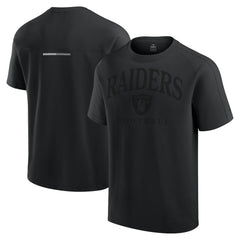 Las Vegas Raiders Unisex Elements Flex Tri-Blend T-Shirt - Black on sale