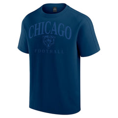 Chicago Bears Unisex Elements Flex Tri-Blend T-Shirt - Navy sale