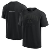 Cincinnati Bengals Unisex Elements Flex Tri-Blend T-Shirt - Black sale