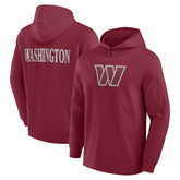 Washington Commanders Elements Blaze Tri-Blend Long Sleeve Hoodie T-Shirt - Burgundy for sale