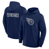 Tennessee Titans Elements Blaze Tri-Blend Long Sleeve Hoodie T-Shirt - Navy cheap