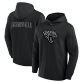 Jacksonville Jaguars Elements Blaze Tri-Blend Long Sleeve Hoodie T-Shirt - Black for sale