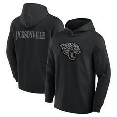 Jacksonville Jaguars Elements Blaze Tri-Blend Long Sleeve Hoodie T-Shirt - Black for sale