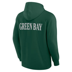 Green Bay Packers Elements Blaze Tri-Blend Long Sleeve Hoodie T-Shirt - Green online