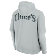 Kansas City Chiefs Unisex Elements Sleek Pullover Hoodie - Gray discount