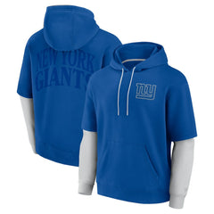 New York Giants Unisex Sleek Elements Pullover Hoodie - Royal for sale