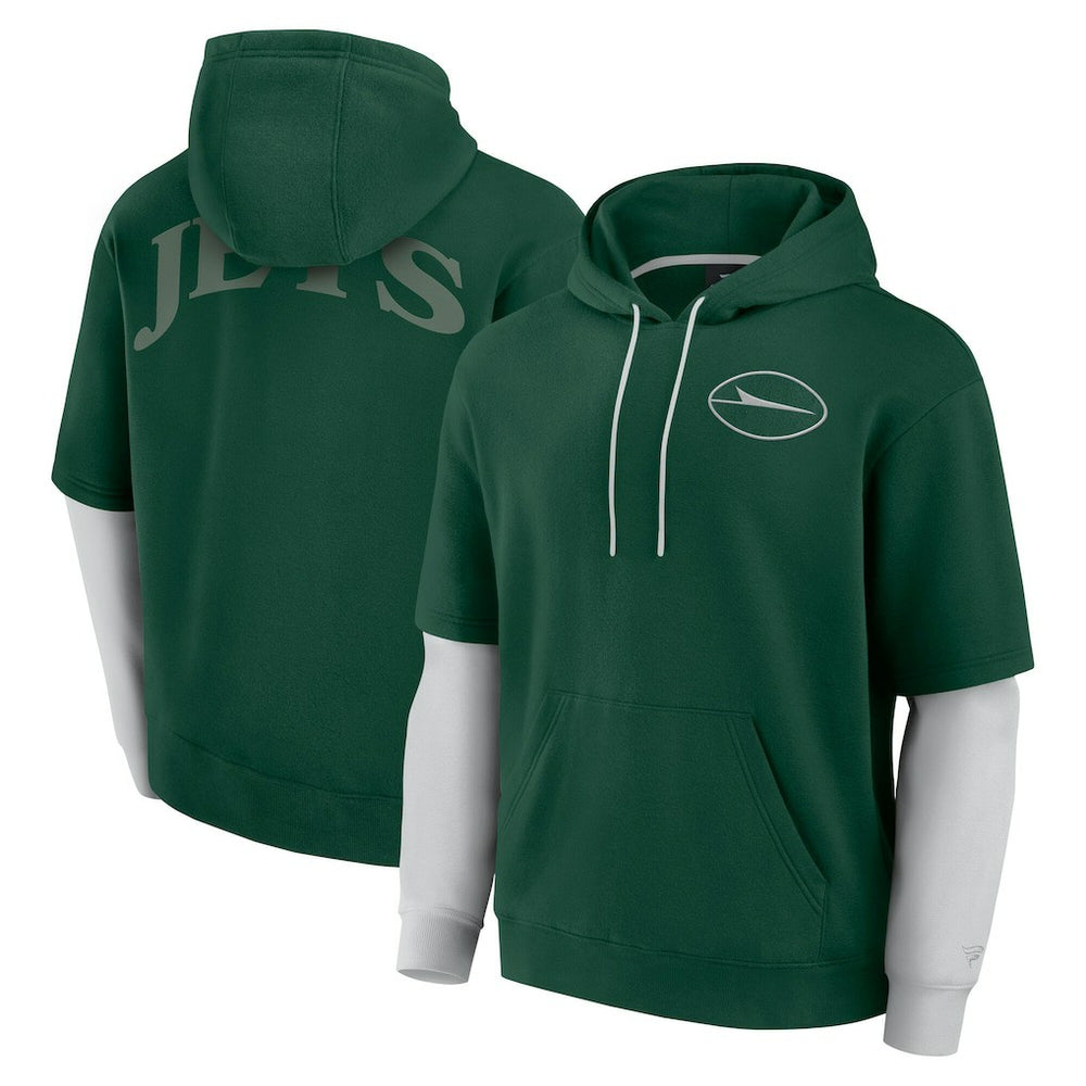 New York Jets Unisex Sleek Elements Pullover Hoodie - Green online