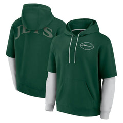 New York Jets Unisex Sleek Elements Pullover Hoodie - Green online